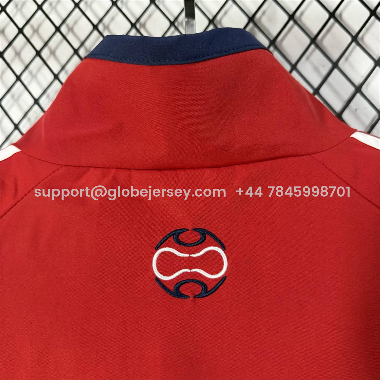 GlobeJersey-France 2026 Windbreaker Jacket - Red