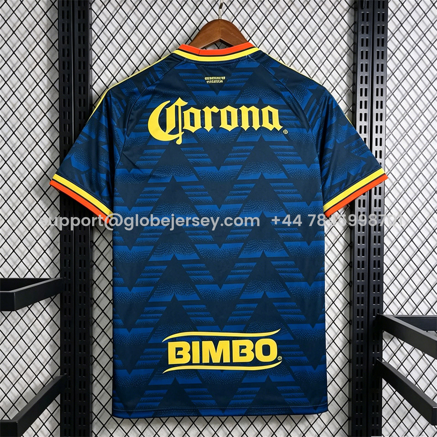 GlobeJersey-Club América 26-27 Away Blue Jersey - Fans Version