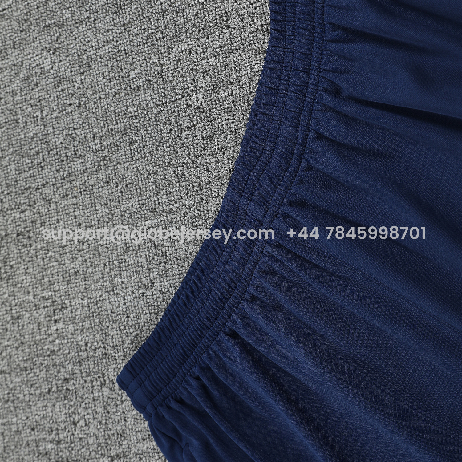 GlobeJersey-Paris Saint-Germain PSG 25-26 Short-Sleeve Training Set - Red Top & Deep Blue Shorts