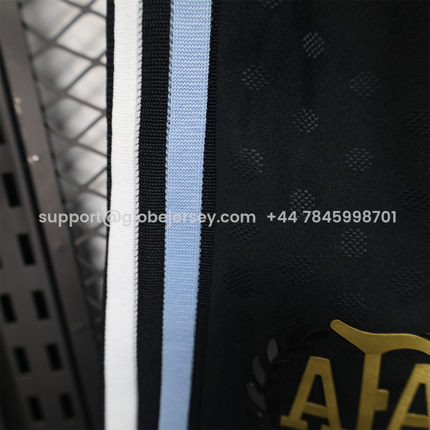 GlobeJersey-Argentina 25-26 Black Shorts - Player Version
