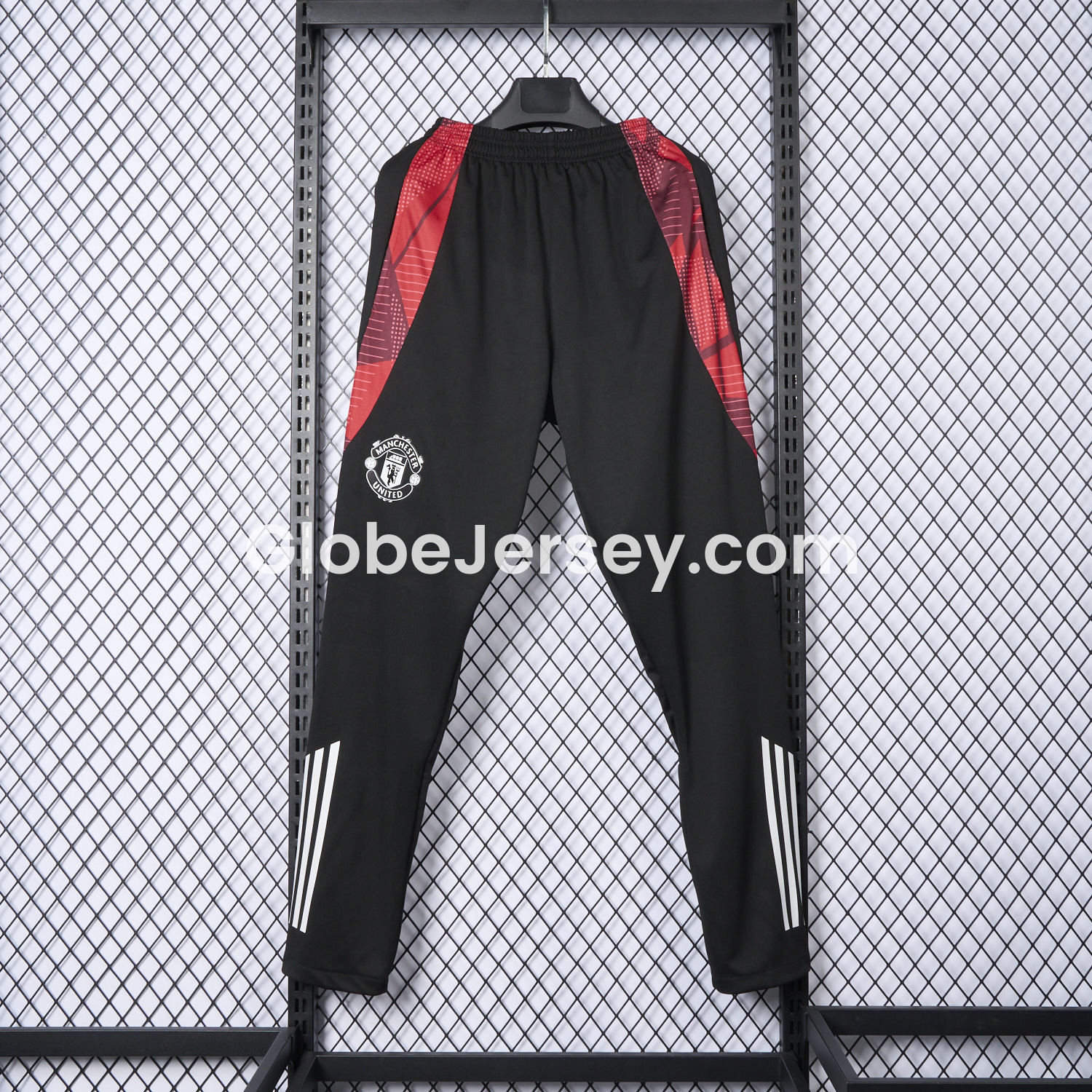 GlobeJersey-Manchester United 25-26 Black Training Pants - Player Version