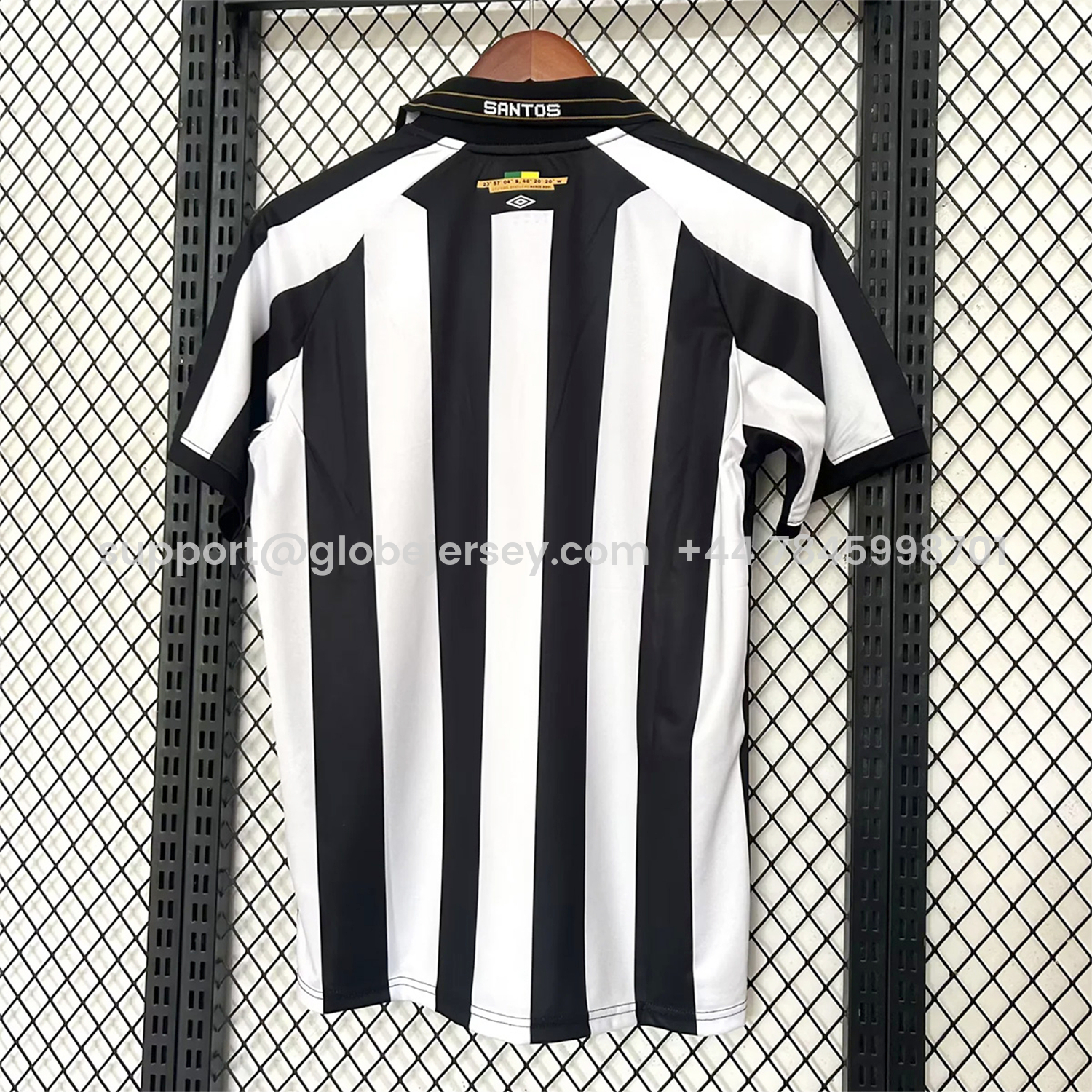 GlobeJersey-Santos 26-27 Away Jersey - Fans Version