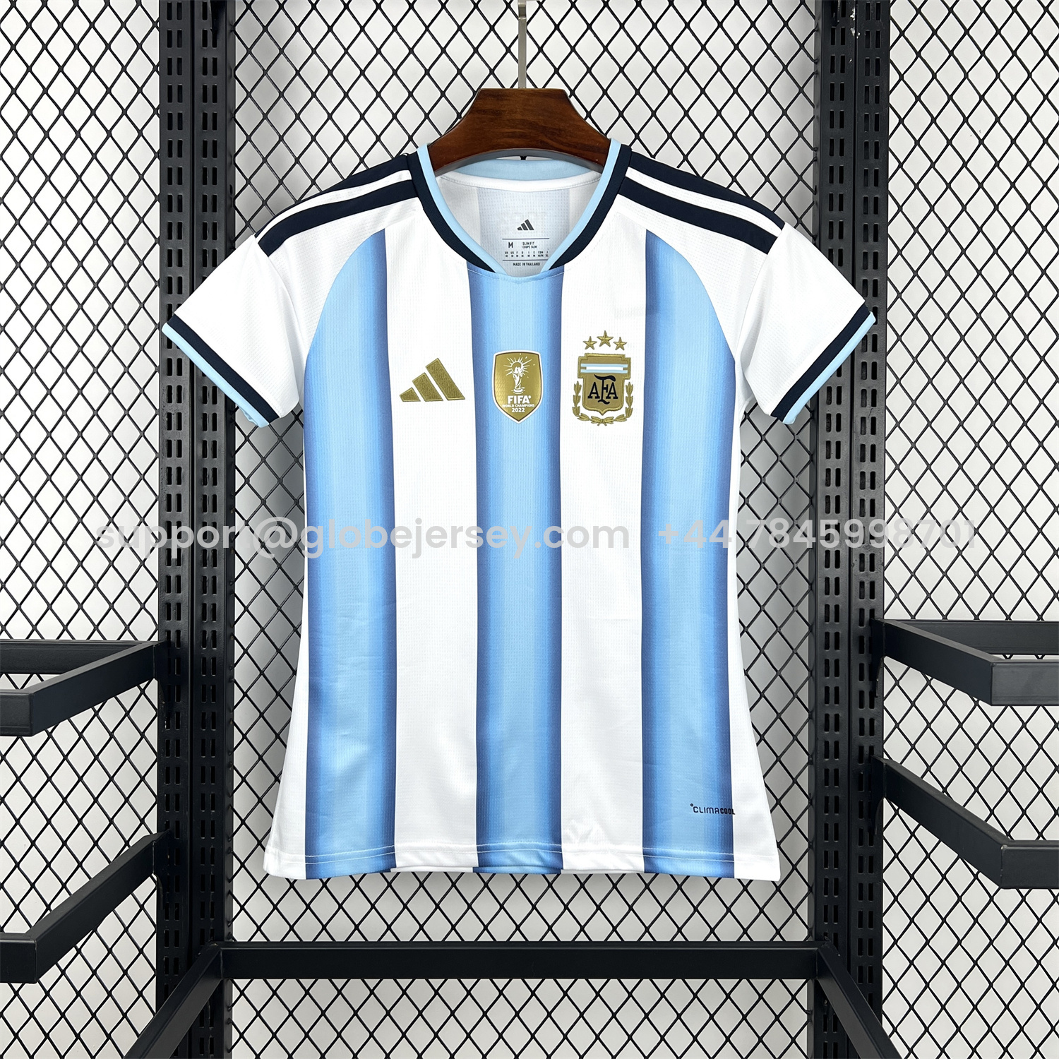 GlobeJersey-Women's Argentina 2026 Home Jersey