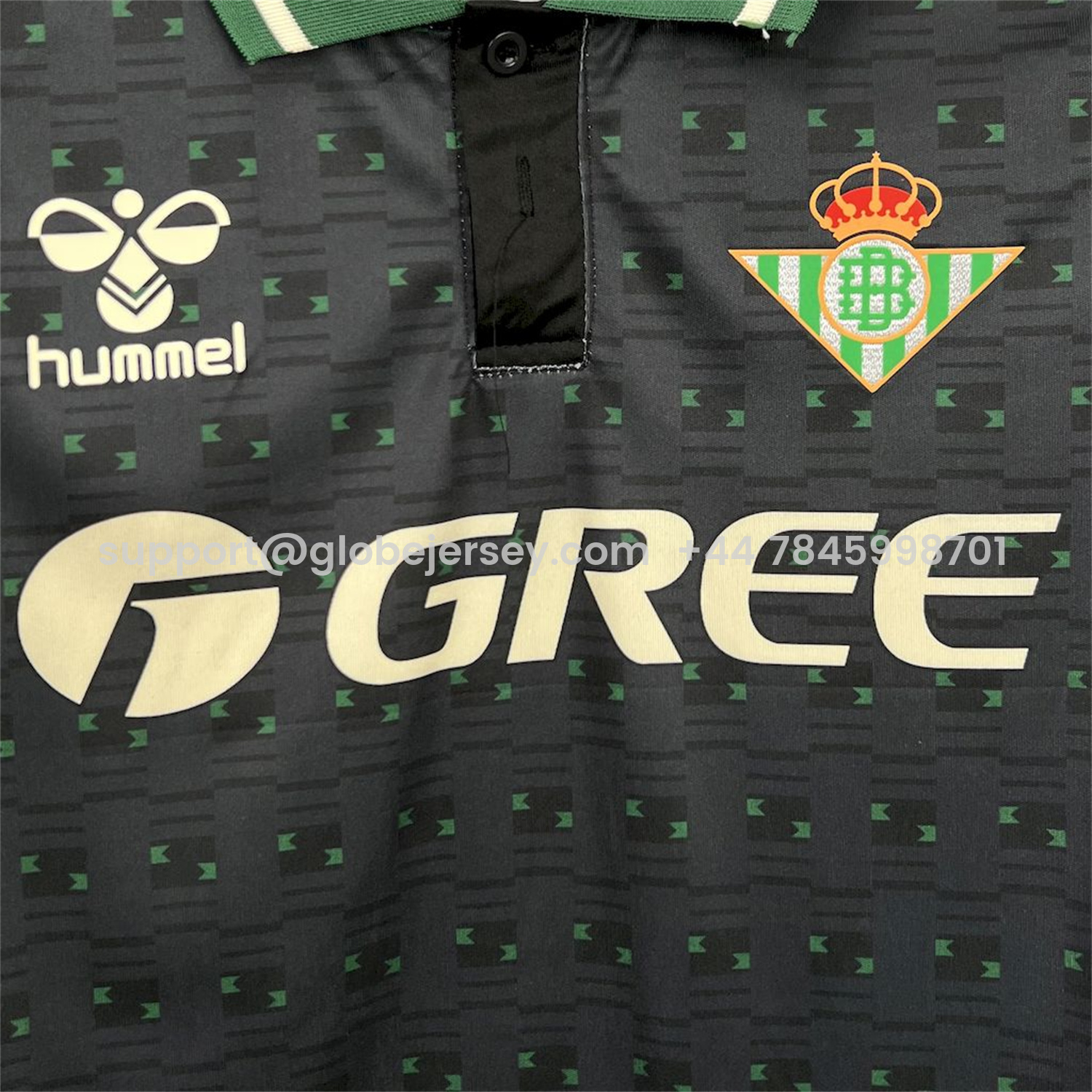 GlobeJersey-Real Betis 25-26 Grey Green Concept Kids Kit