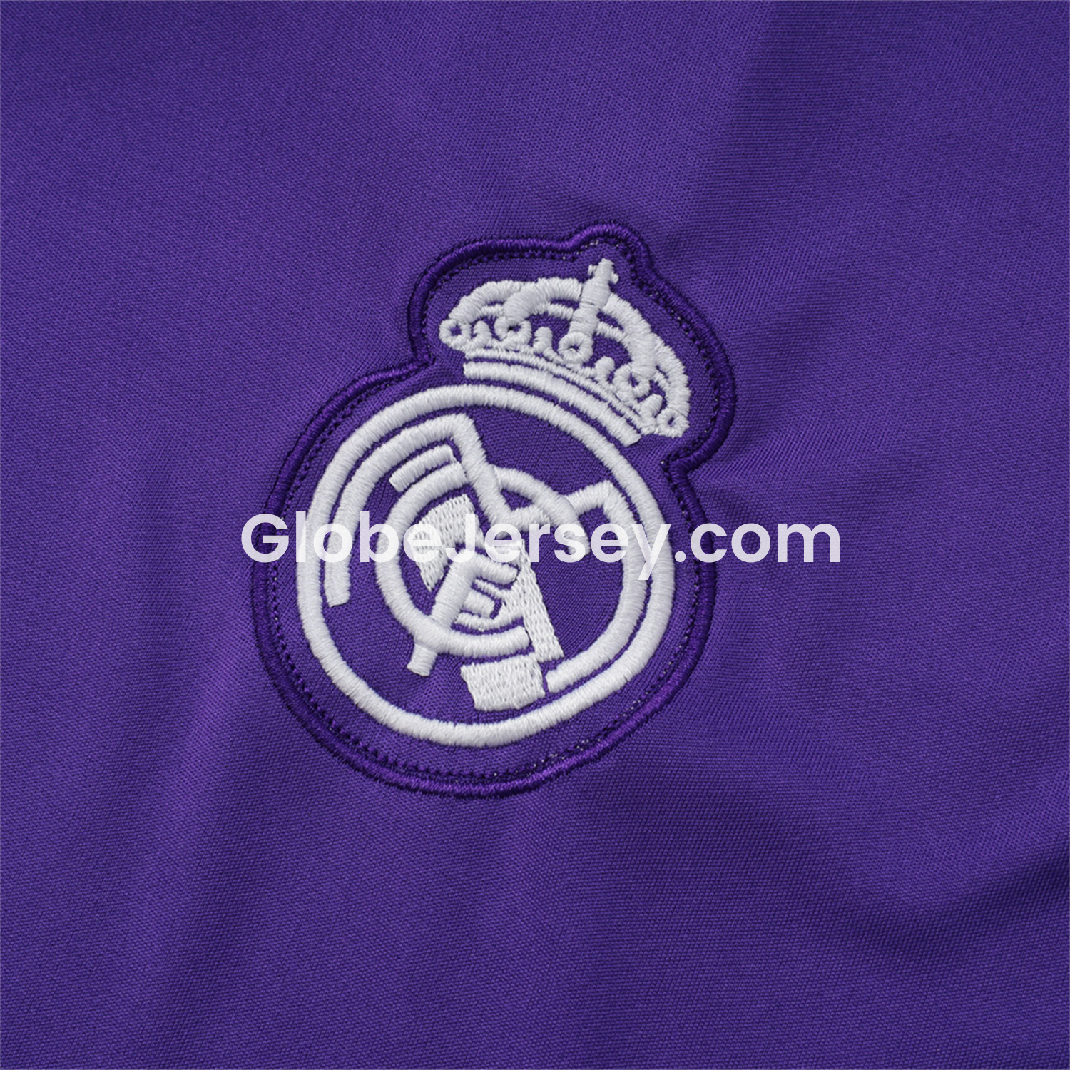 GlobeJersey-Real Madrid 25-26 Throwback Trefoil Vest Training Set - Purple