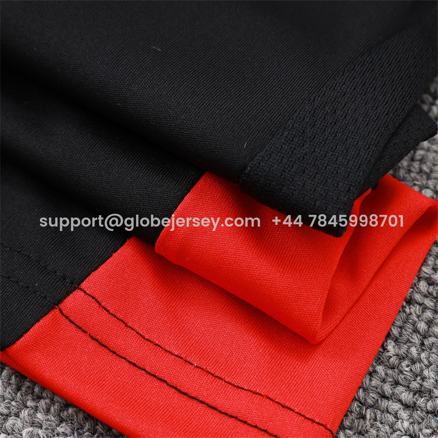 GlobeJersey-Germany 2026 Vest Training Set - Black Vest and Black Shorts