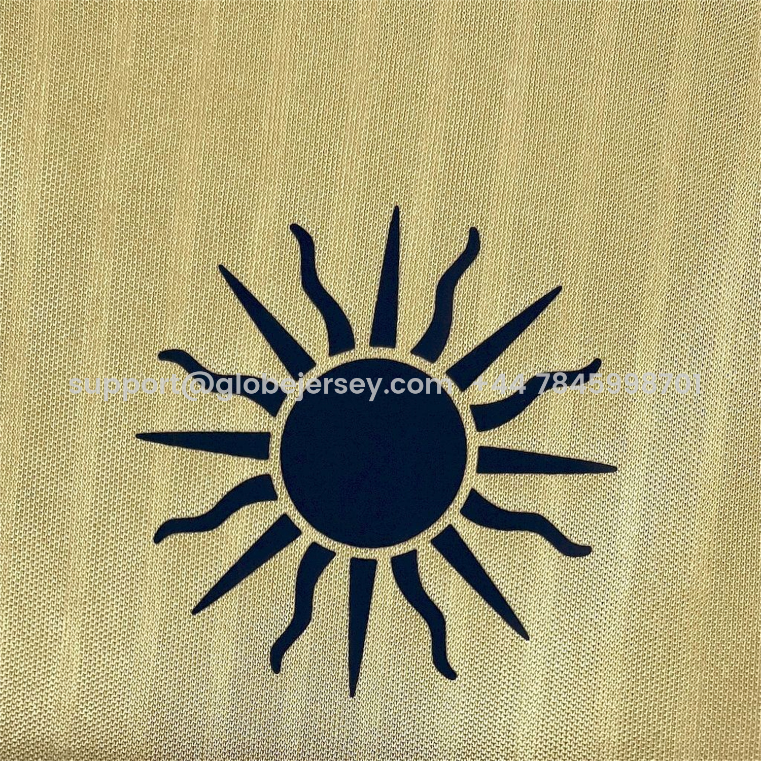 GlobeJersey-FC Versailles 25-26 Gold L'Élégant Special Long Sleeves Jersey - Fans Version