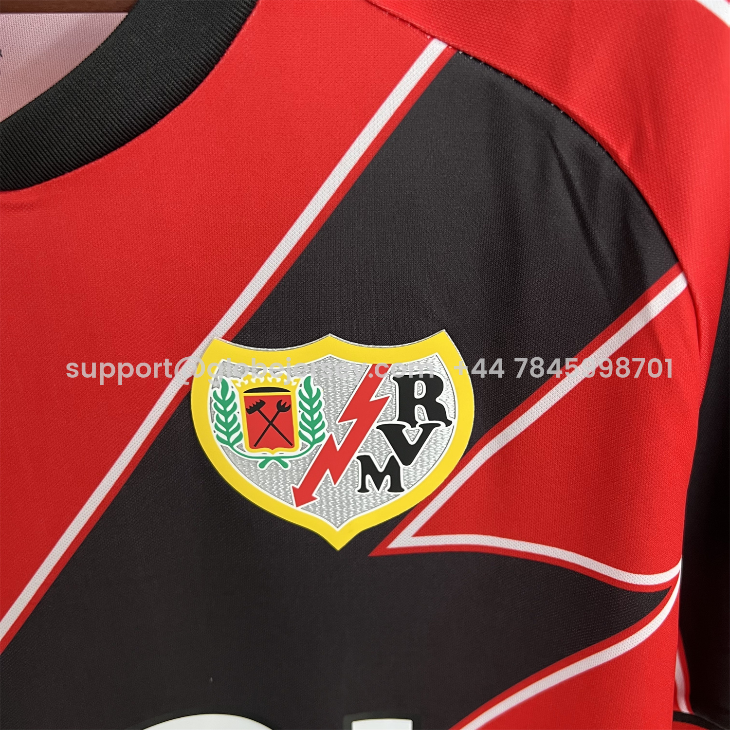 GlobeJersey-Rayo Vallecano 25-26 Away Jersey - Fans Version