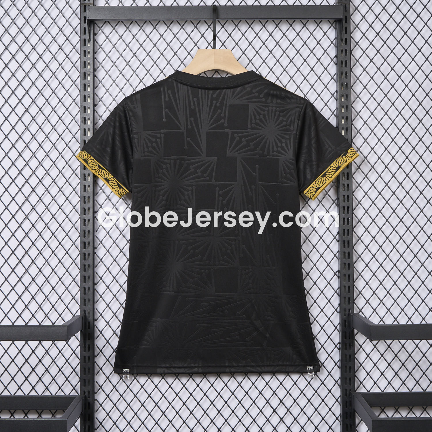 GlobeJersey-Women's Mexico 2025 Gold Cup Black Jersey - Fans Version