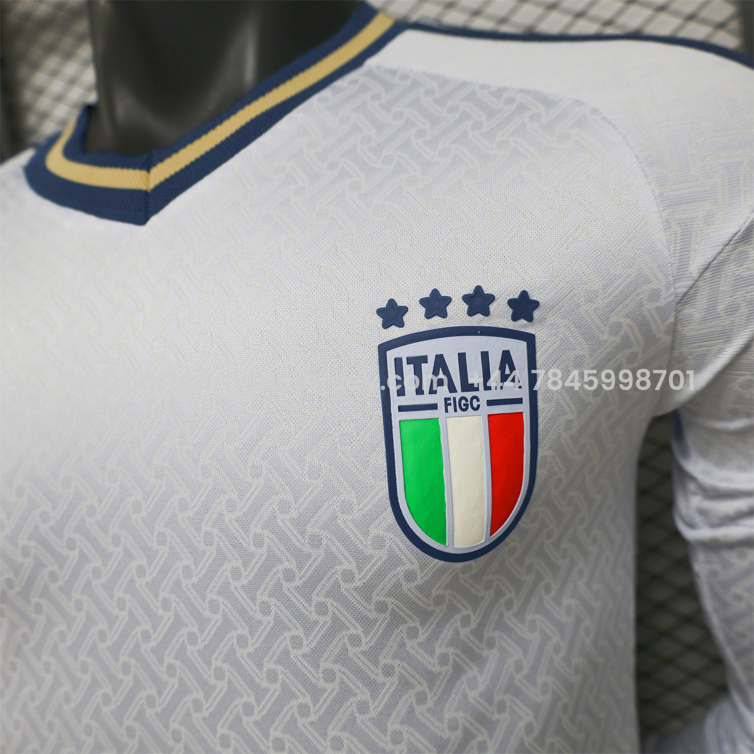 GlobeJersey-Italy 2026 Away Long Sleeves Jersey - Player Version