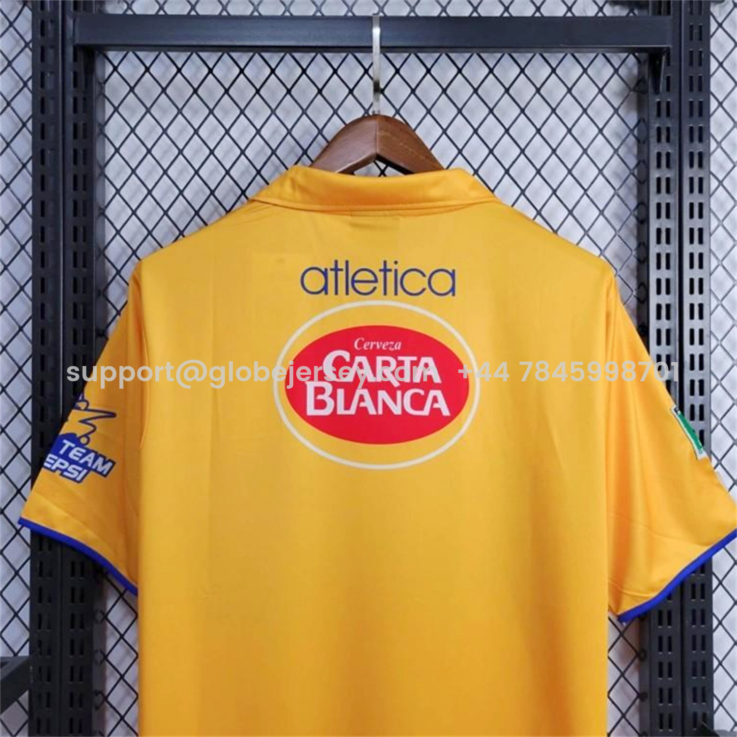 GlobeJersey-Retro Tigres UANL 2003-04 Home Jersey