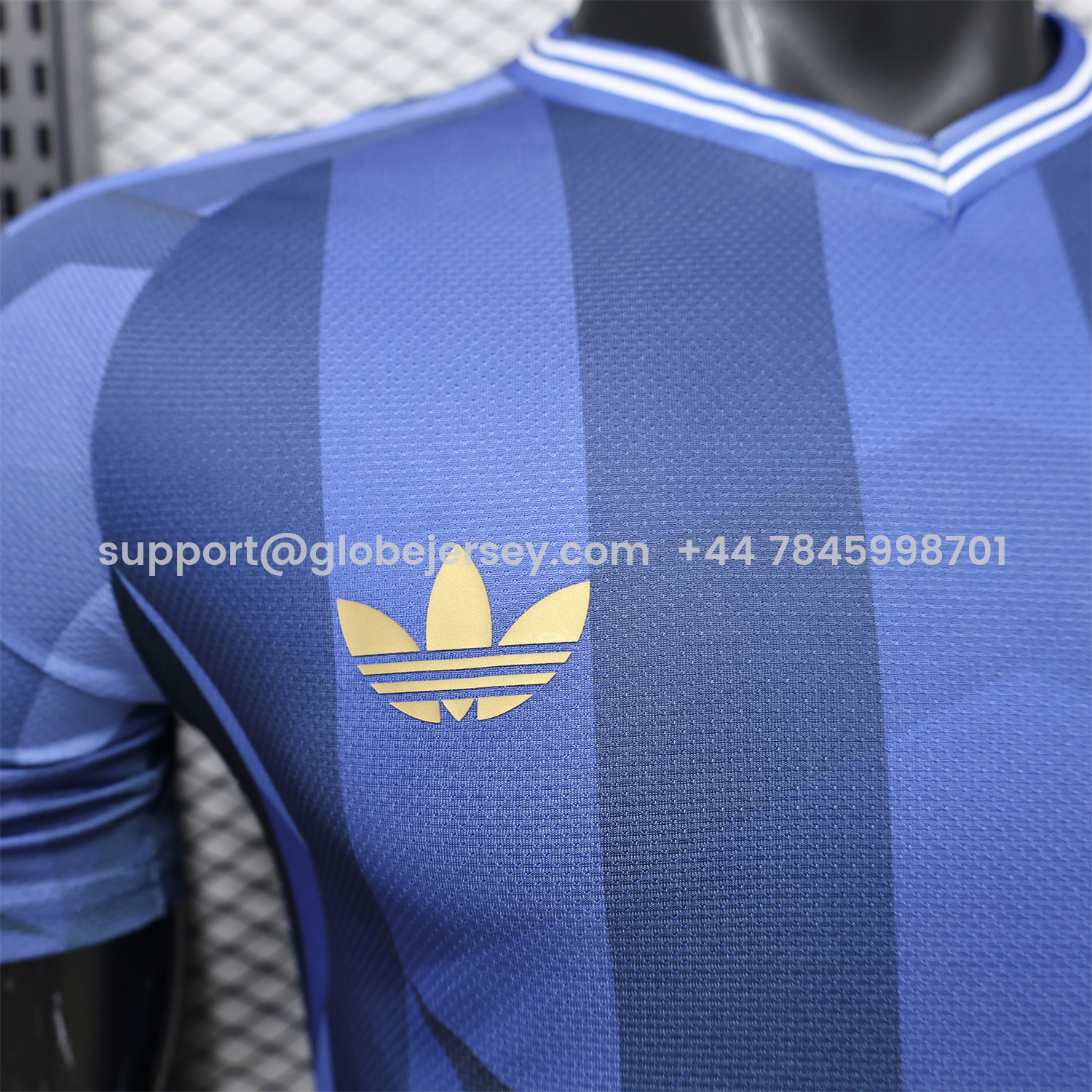 GlobeJersey-Argentina 2026 Dark Blue Water Chestnut Special Jersey - Player Version