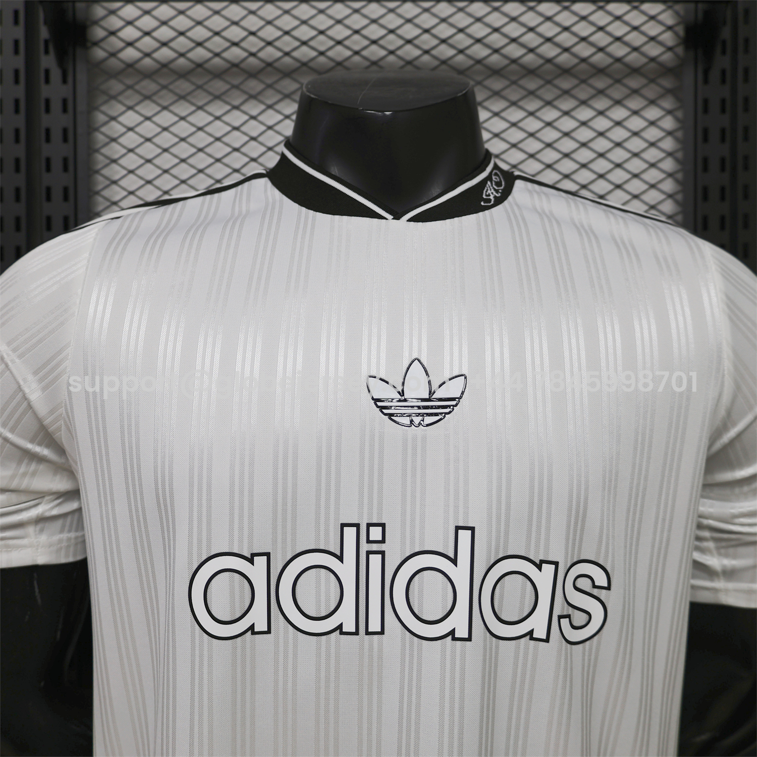 GlobeJersey-Adidas 26-27 Terrace Icon Retro Casual Style White Jersey - Player Version