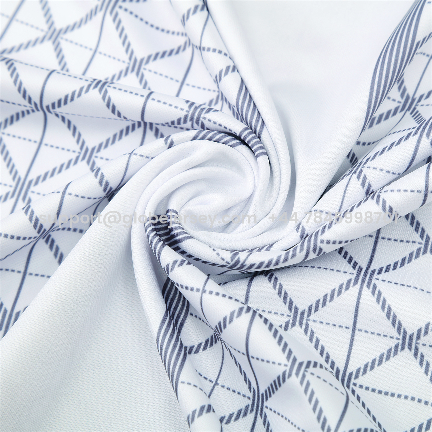 GlobeJersey-Paris Saint-Germain PSG 25-26 Short-Sleeve Training Set - White Top & Deep Blue Shorts