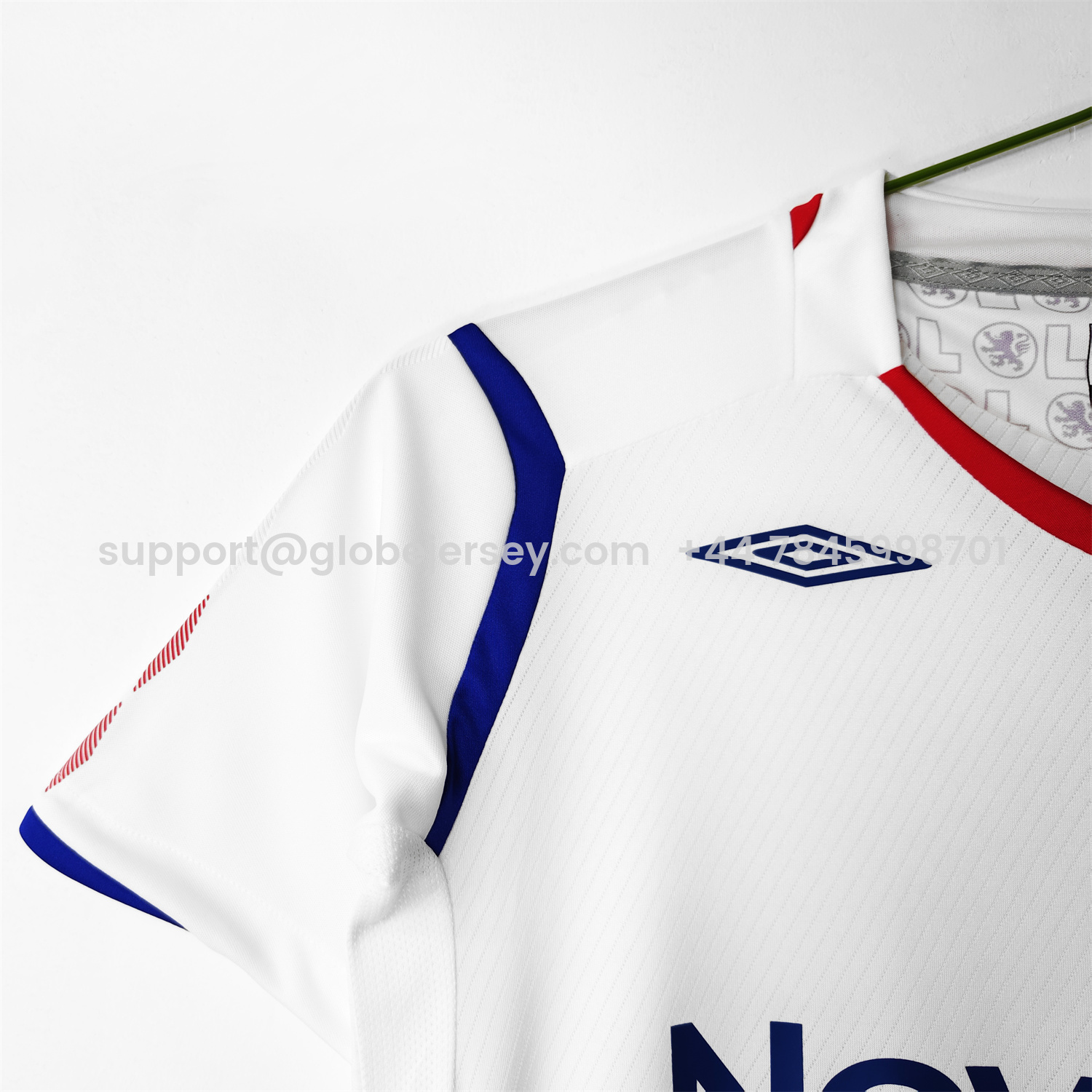 GlobeJersey-Retro Lyon 2008-09 Home Jersey