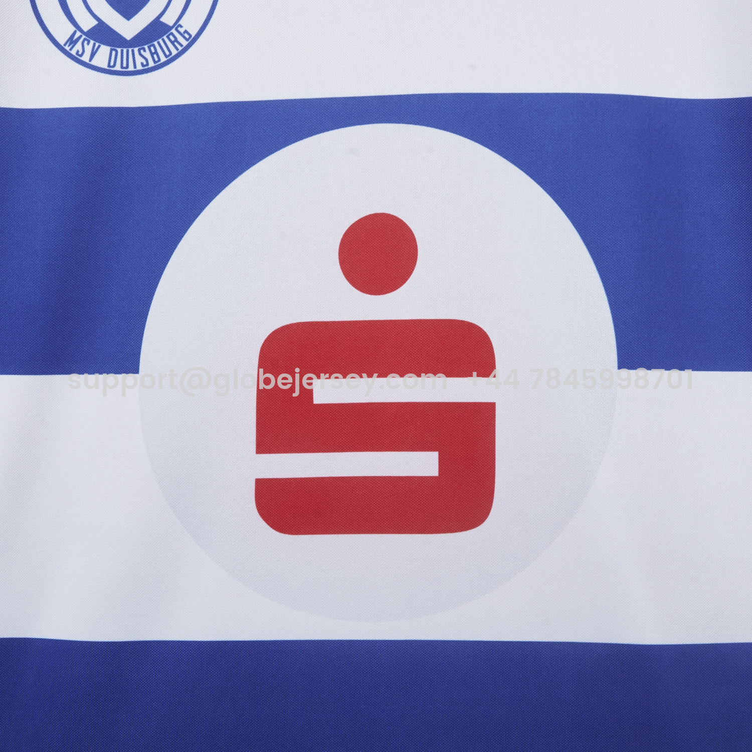 GlobeJersey-Retro Duisburg 1990-91 Home Jersey