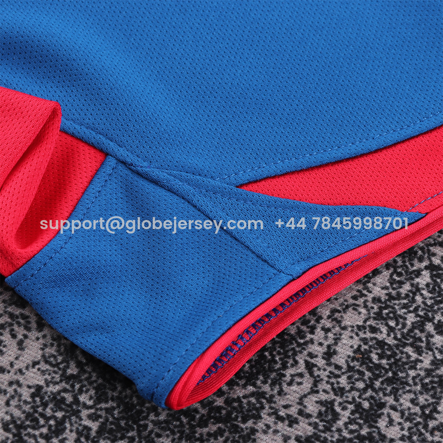 GlobeJersey-Retro Barcelona 2004-05 Home Kids Kit