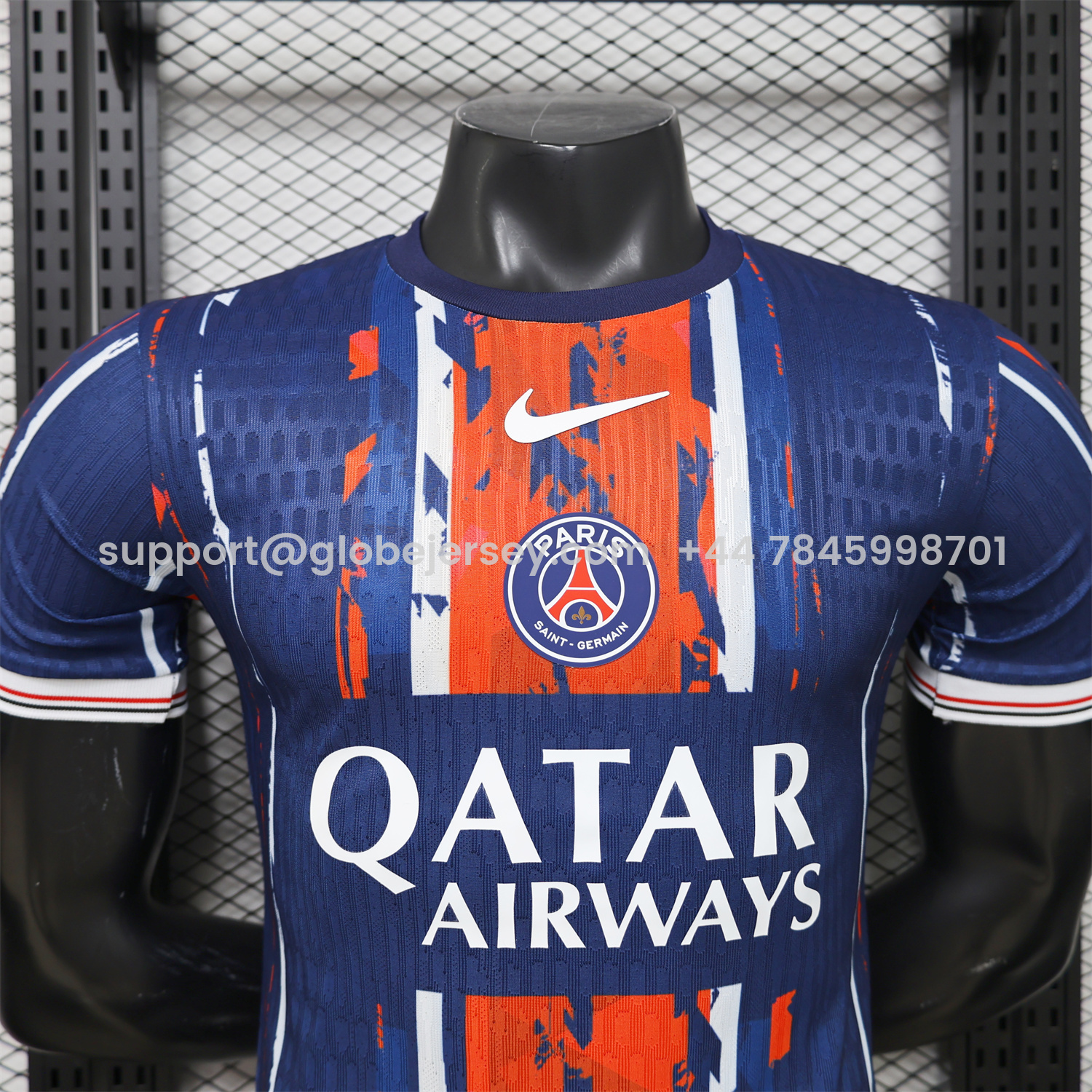 GlobeJersey-Paris Saint-Germain PSG 25-26 Abstract Design Special Jersey - Player Version
