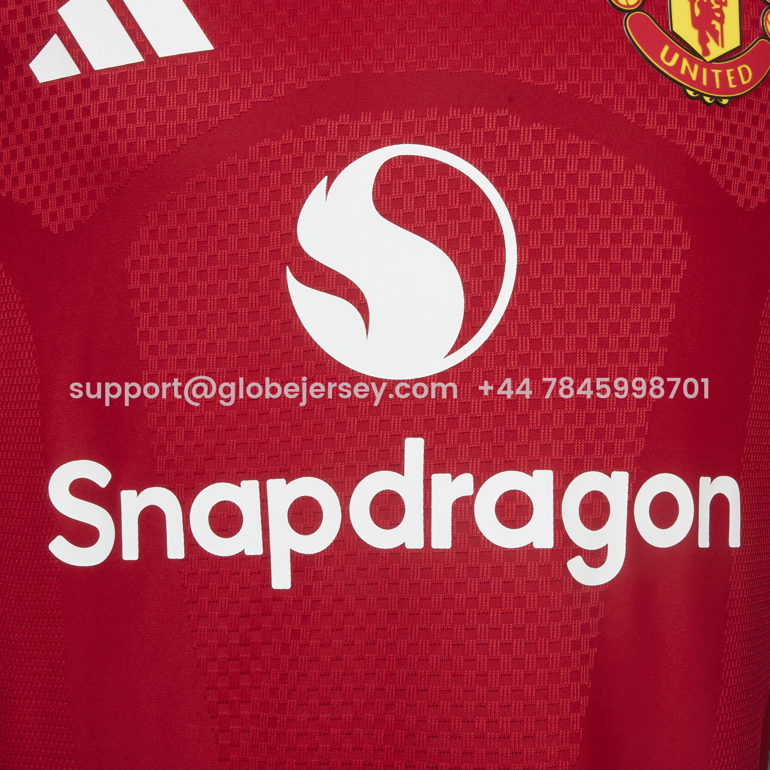 GlobeJersey-Manchester United 26-27 Home Red Jersey - Player Version