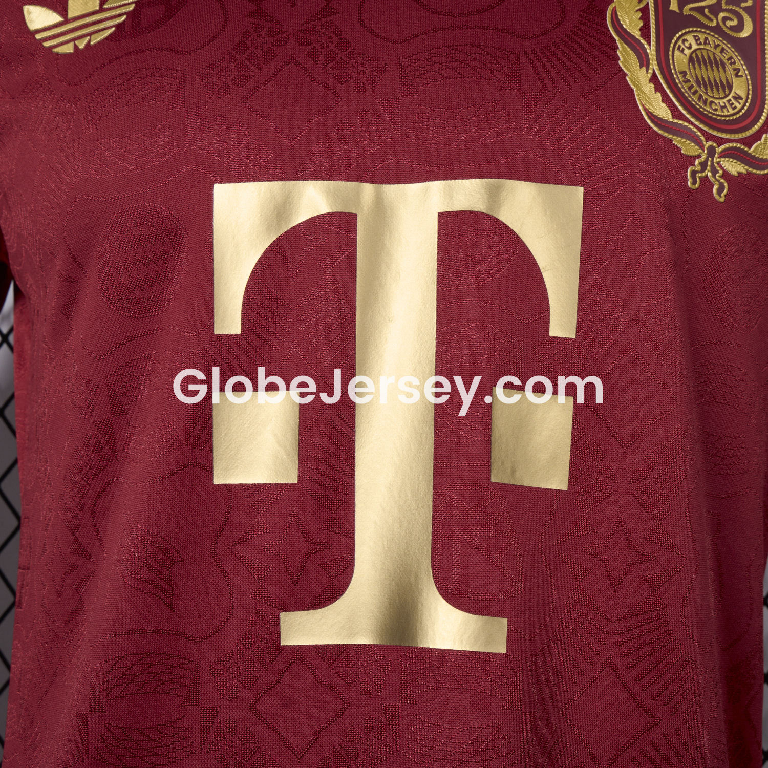 GlobeJersey-Bayern Munich 2025 125th Anniversary Long Sleeves Jersey - Player Version