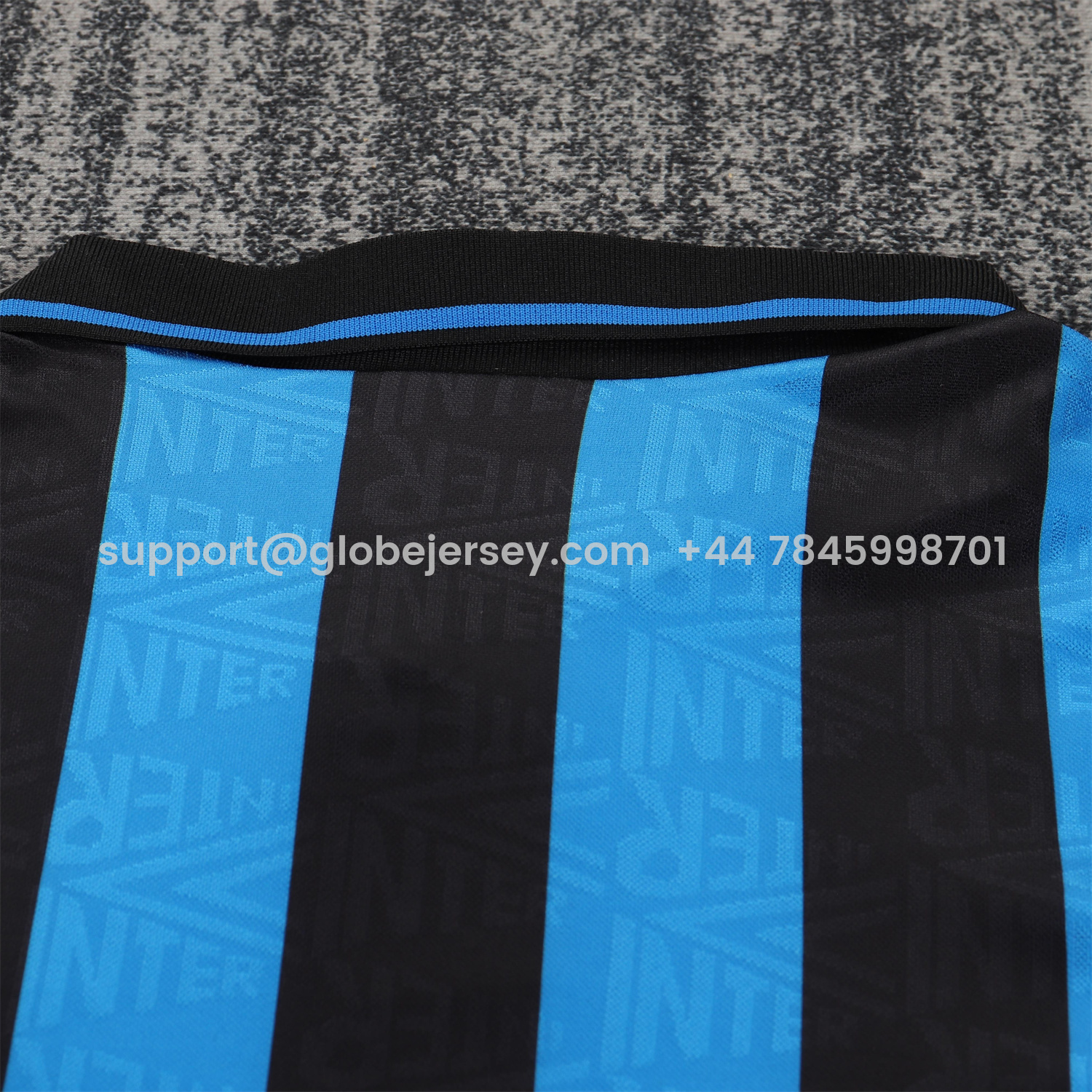 GlobeJersey-Retro Inter Milan 1992-94 Home Kids Kit