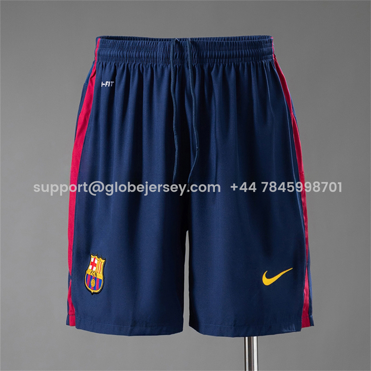 GlobeJersey-Retro Barcelona 2014-15 Home Shorts