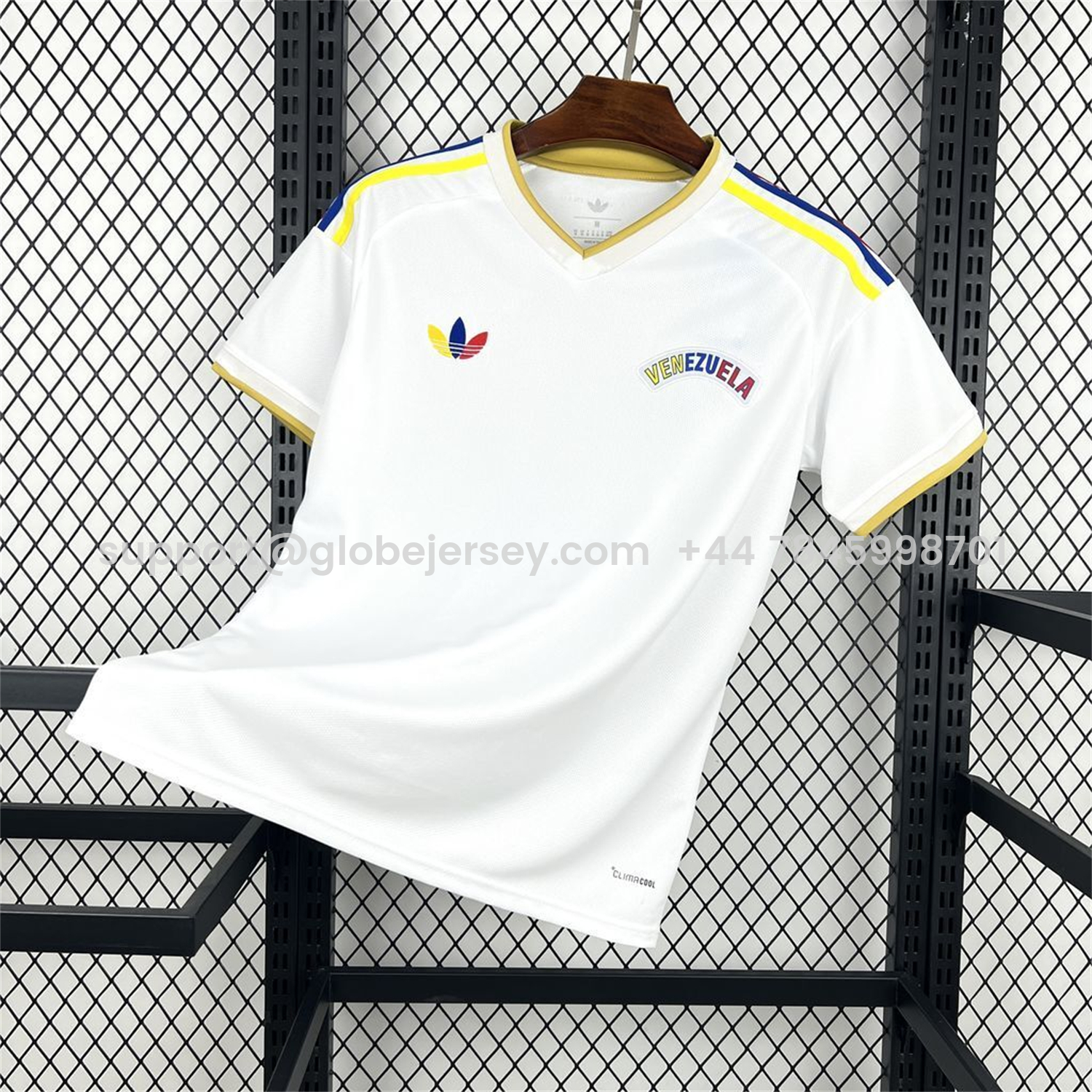 GlobeJersey-Venezuela 2026 Away Jersey - Fans Version