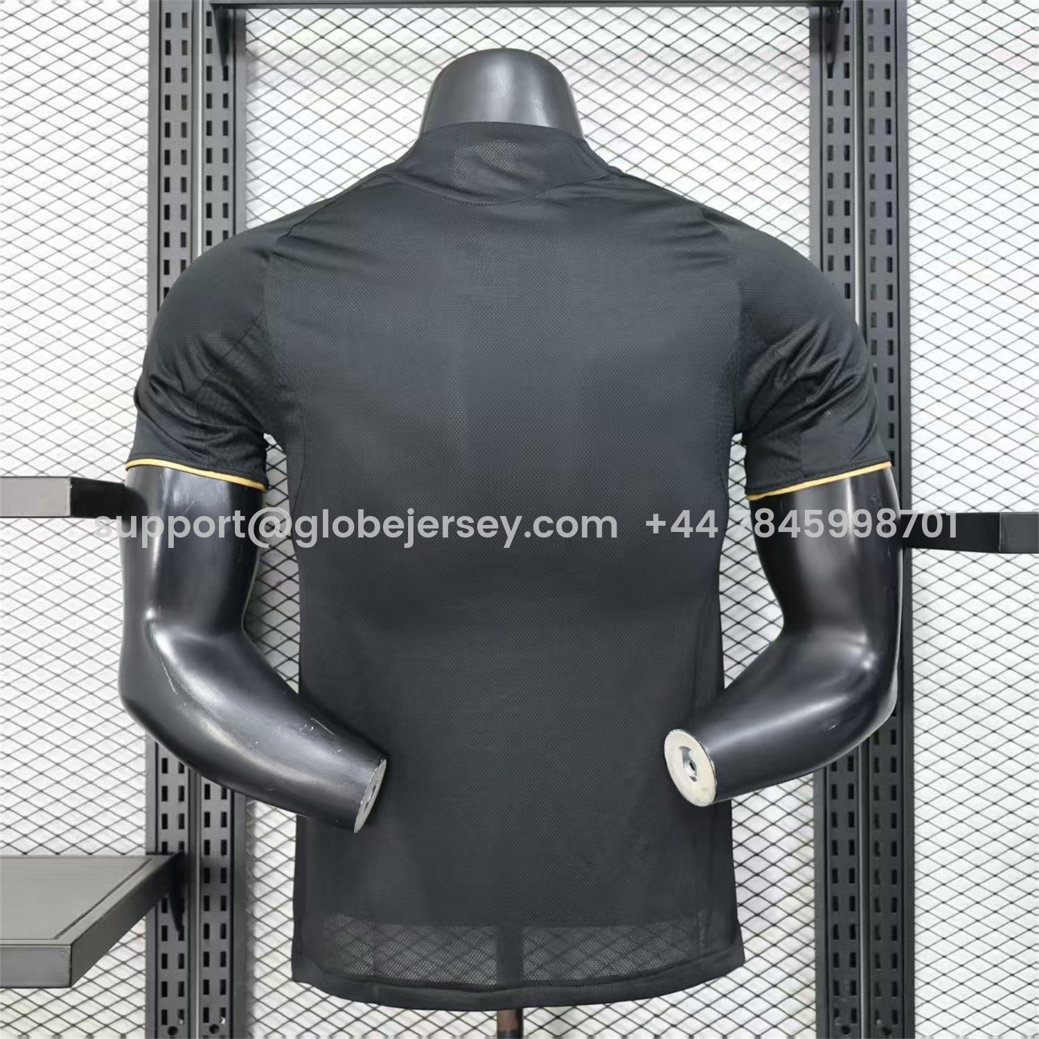 GlobeJersey-Fulham 25-26 Third Black Jersey - Player Version