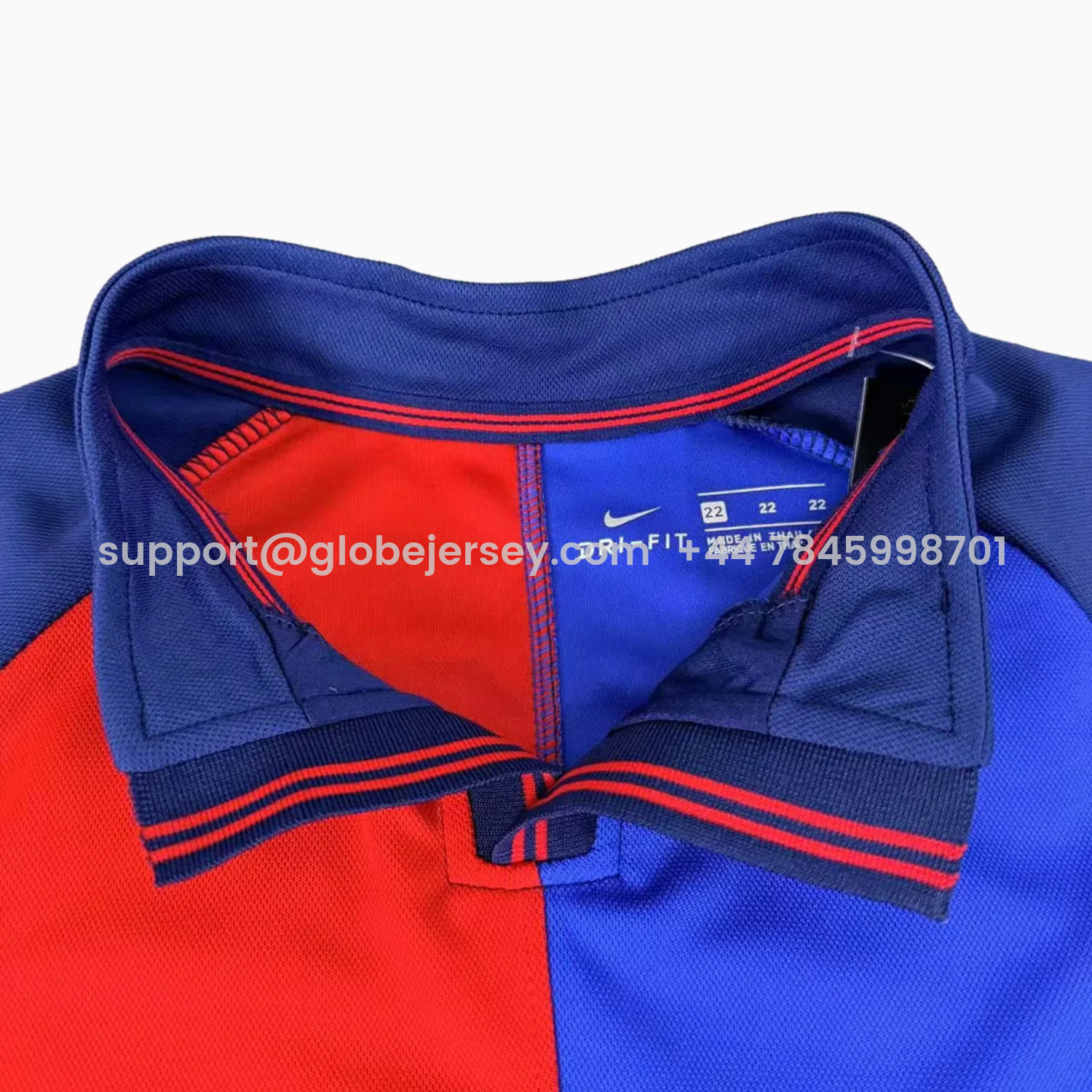 GlobeJersey-Retro Barcelona 99-00 Home 100th anniversary Long Sleeves Kids Kit