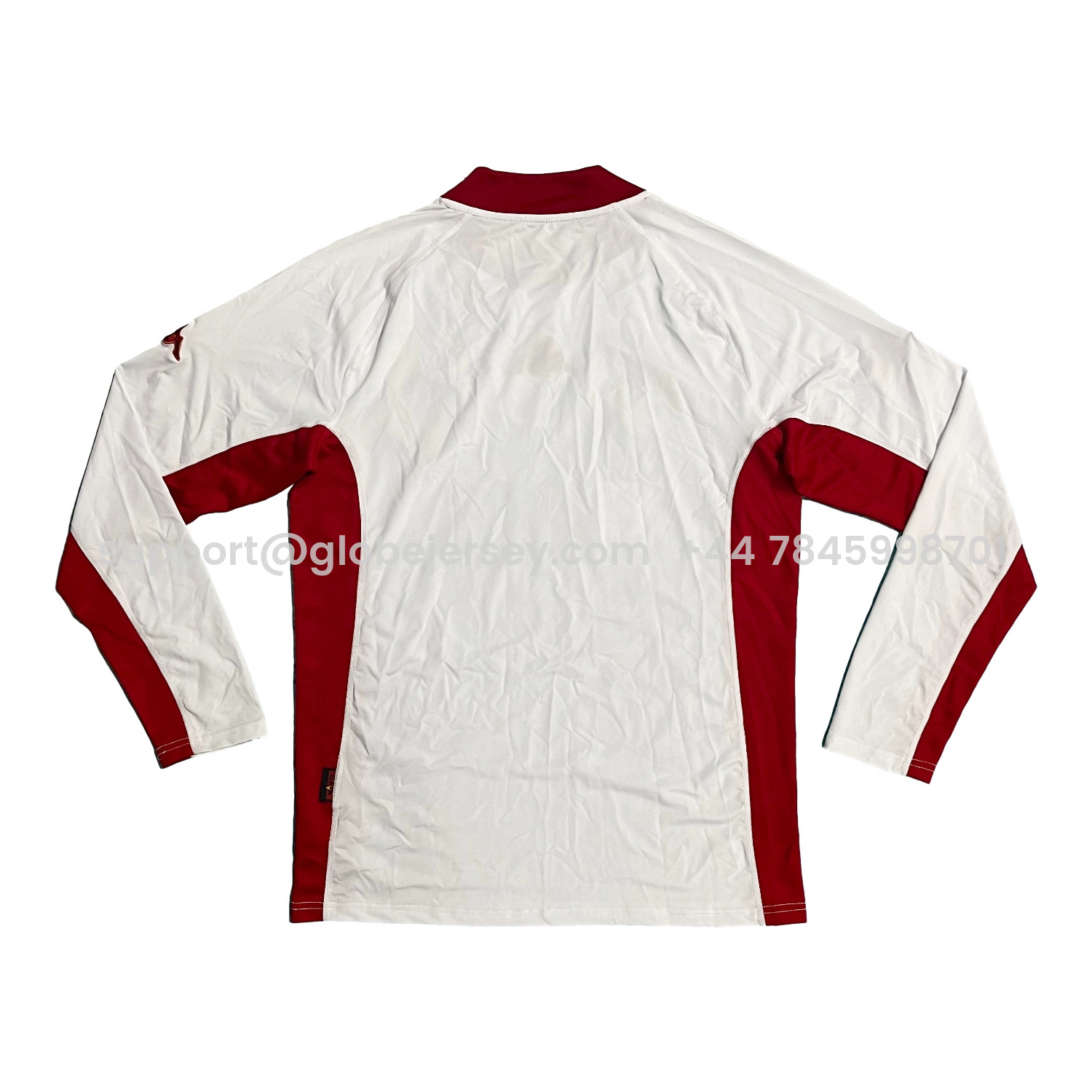 GlobeJersey-Retro Roma 2001-02 Away Long Sleeves Jersey