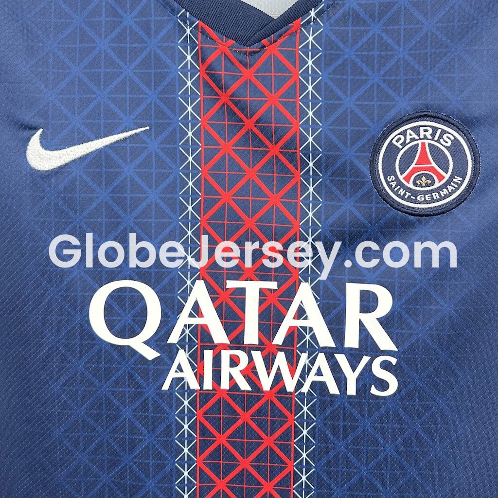 GlobeJersey-Paris Saint-Germain PSG 25-26 Home Kids Kit