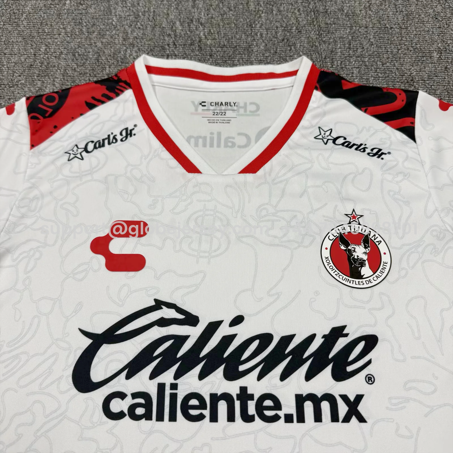 GlobeJersey-Tijuana 25-26 Away Kids Kit
