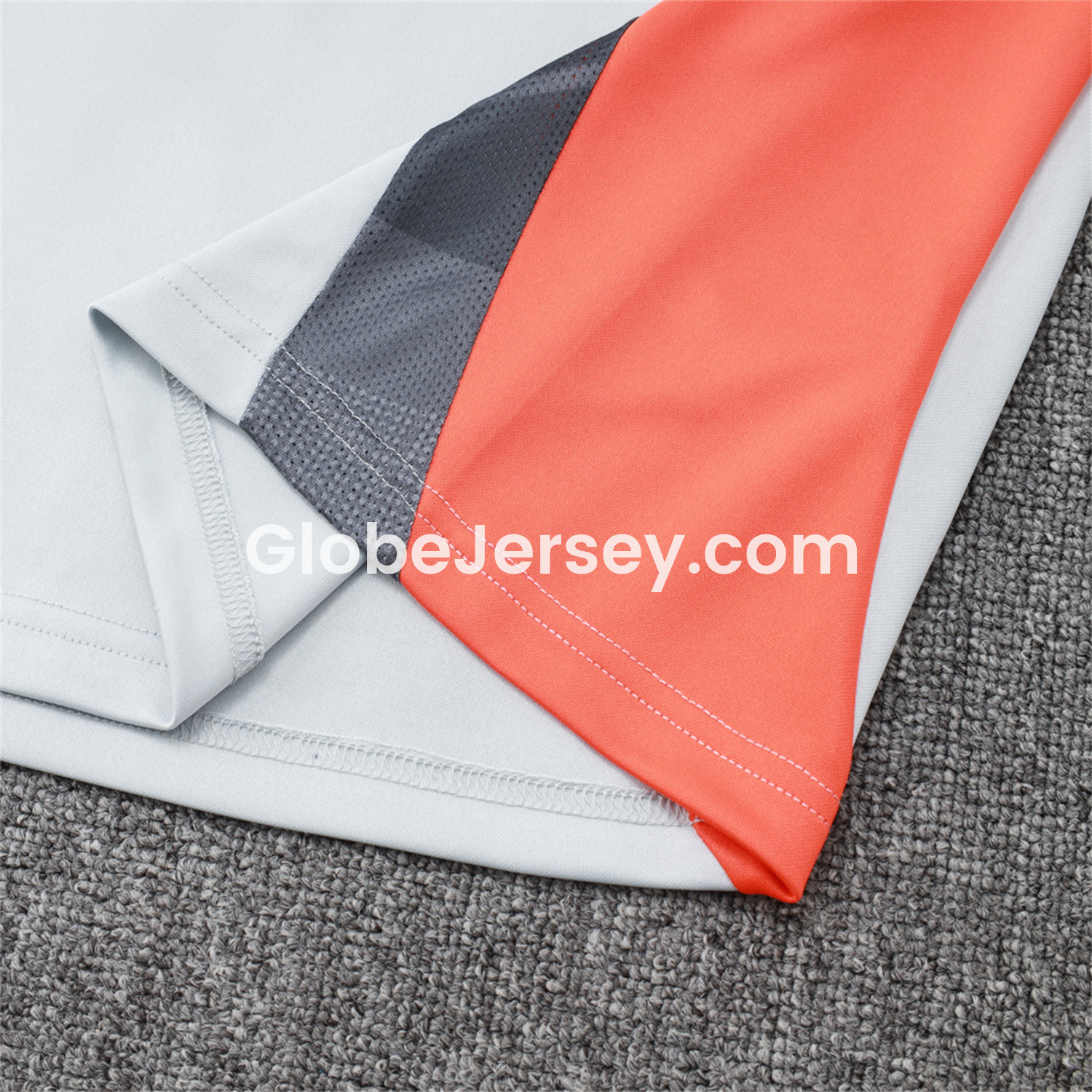 GlobeJersey-Benfica 25-26 Long Sleeve Training Set - Grey Top and Deep Grey Pants