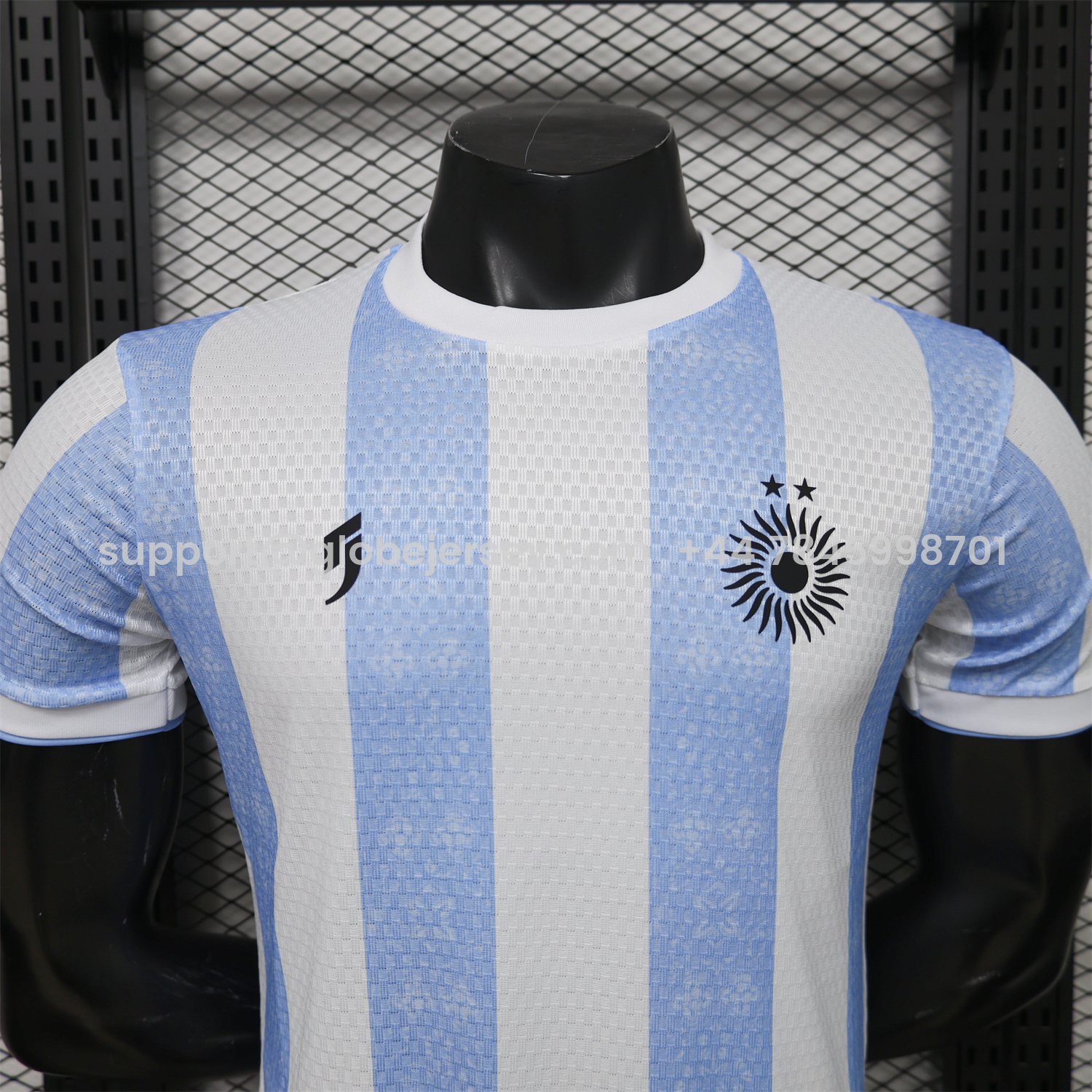 GlobeJersey-Argentina 2026 Blue And White Diego Memory Special Jersey - Player Version