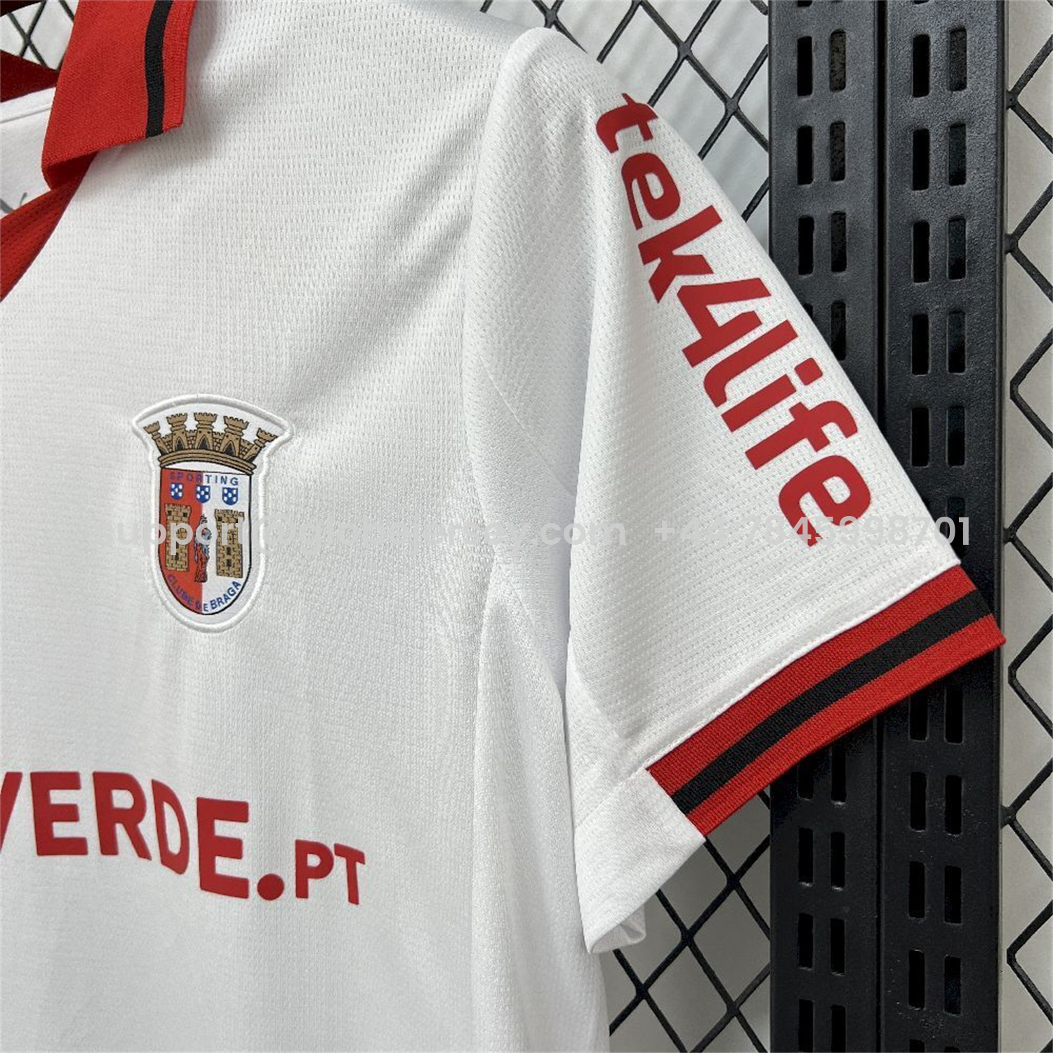 GlobeJersey-Braga 25-26 Away Jersey - Fans Version