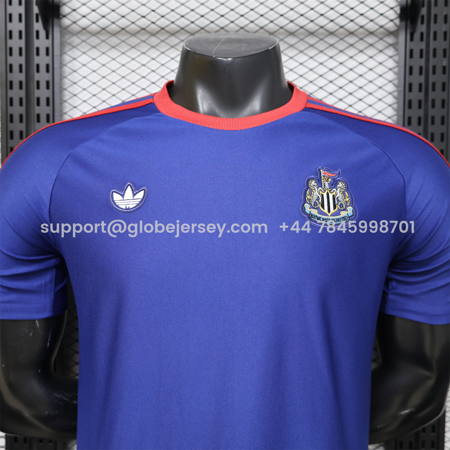 GlobeJersey-Newcastle United 25-26 Purple-Blue Casual Jersey - Player Version