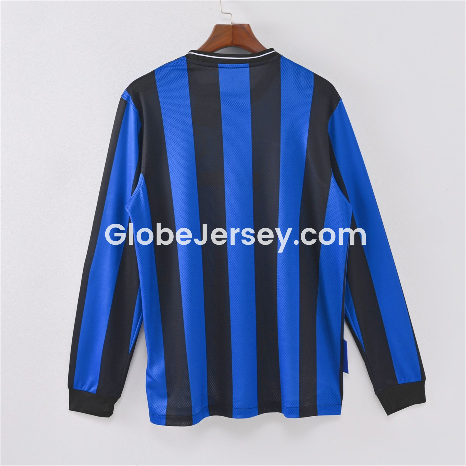 GlobeJersey-Retro Inter Milan 09-10 Home Long Sleeves Jersey - Champions League Final