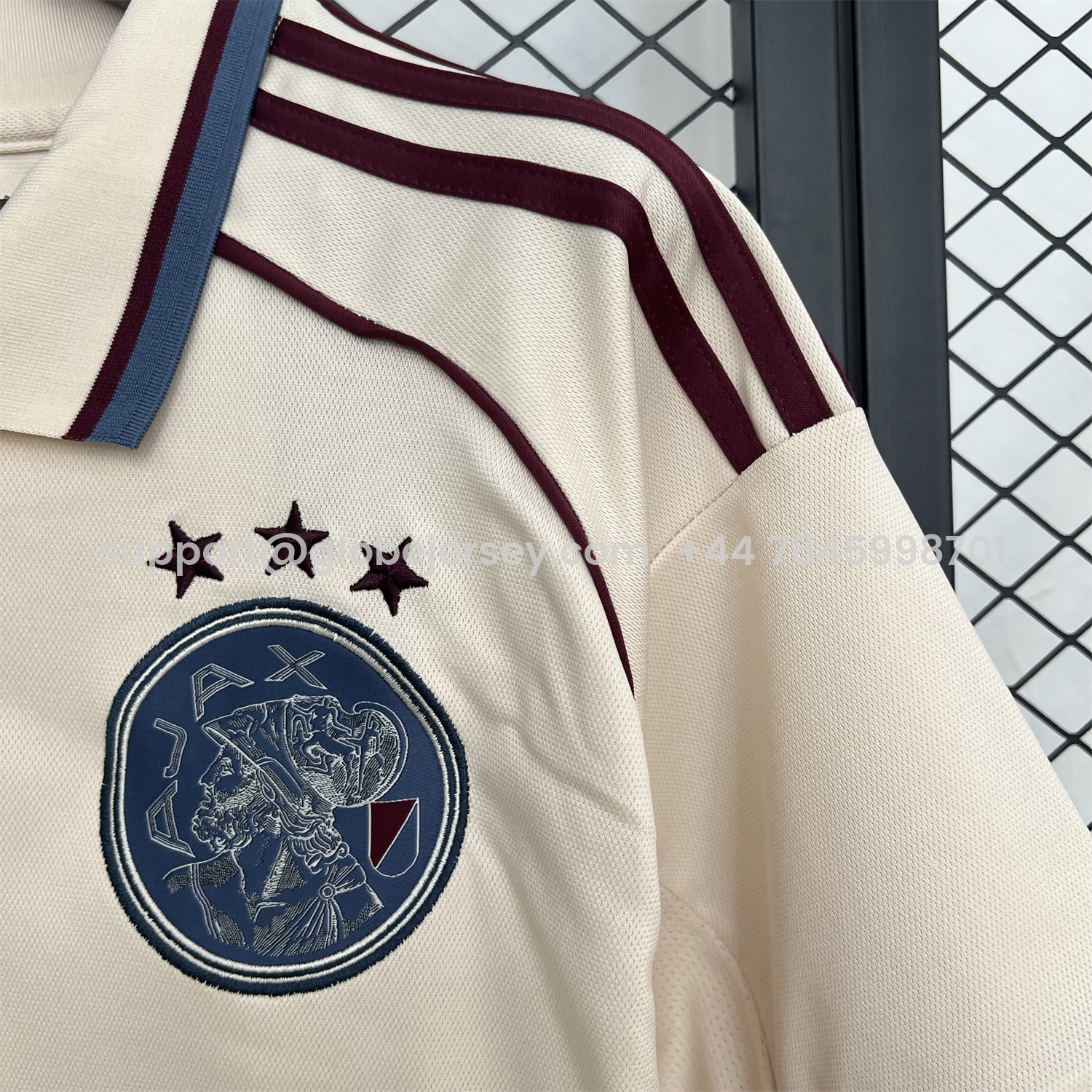GlobeJersey-Ajax 25-26 Third Jersey - Fans Version