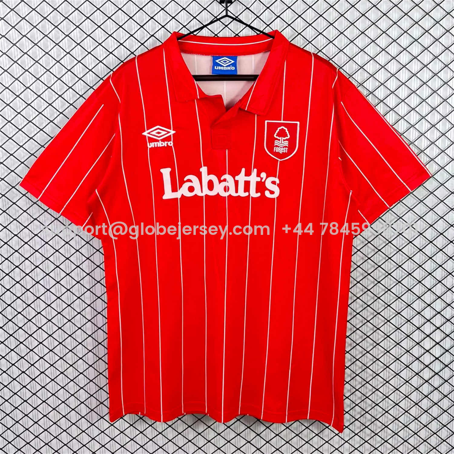 GlobeJersey-Retro Nottingham Forest 1993-94 Home Jersey