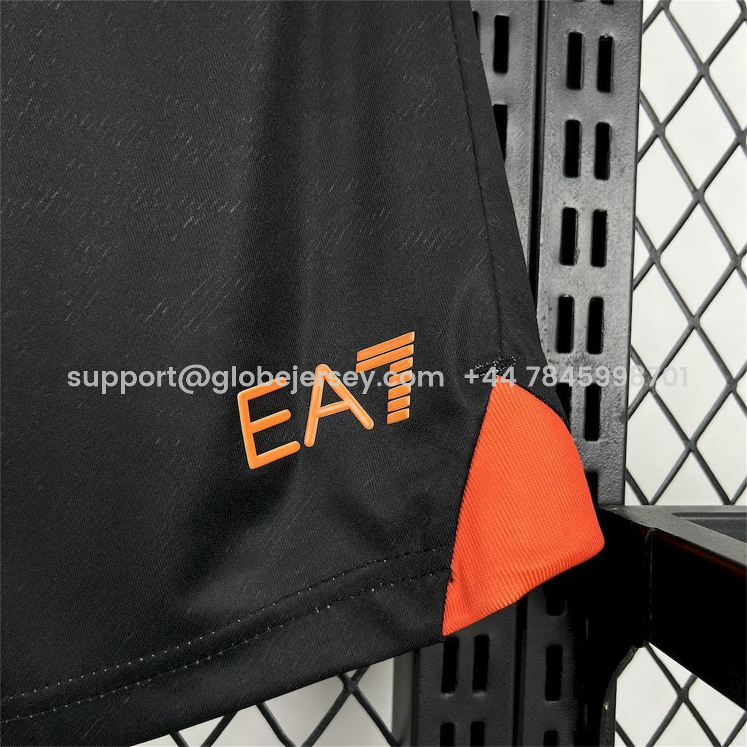 GlobeJersey-Napoli 25-26 Halloween Black Shorts - Fans Version