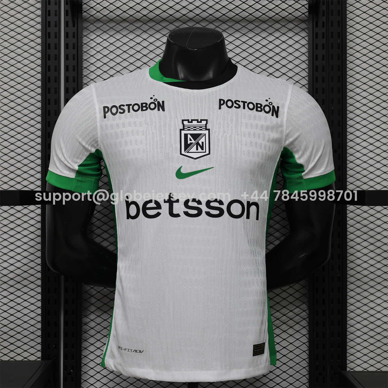 GlobeJersey-Atlético Nacional 2026 Away Jersey - Player Version