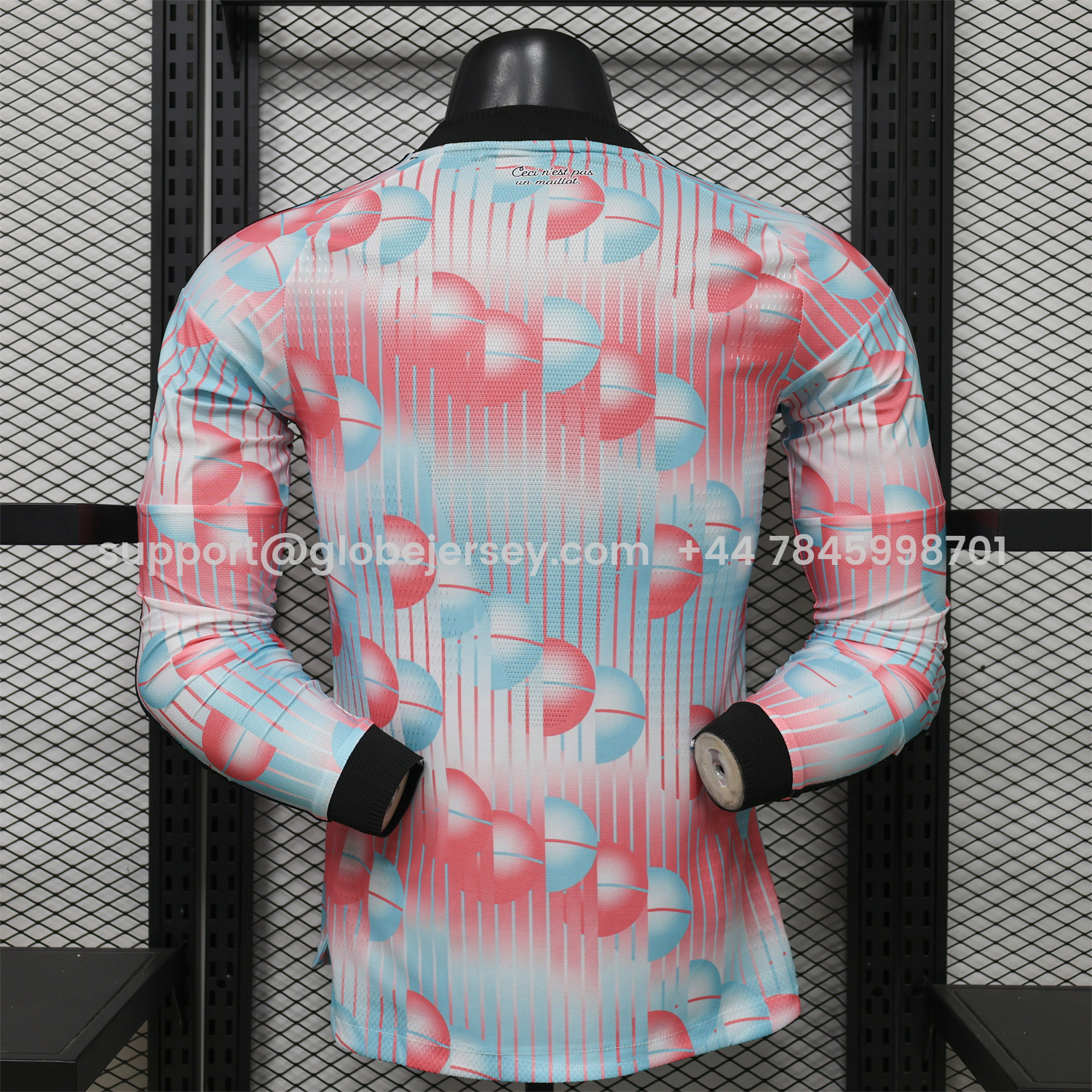 GlobeJersey-Belgium 2026 Away Long Sleeves Jersey - Player Version