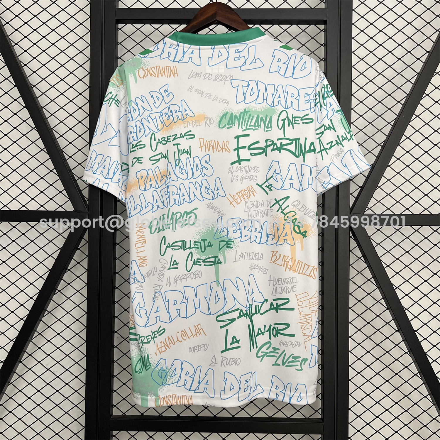 GlobeJersey-Real Betis 25-26 Graffiti Style Special Jersey - Fans Version