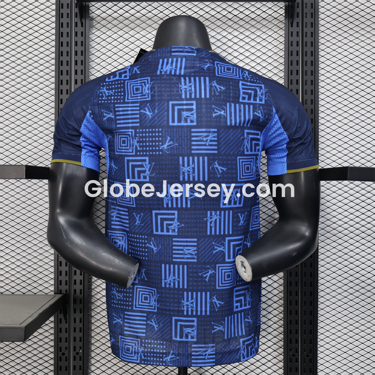 GlobeJersey-Real Madrid 25-26 Blue Gold Special Edition Jersey - Player Version