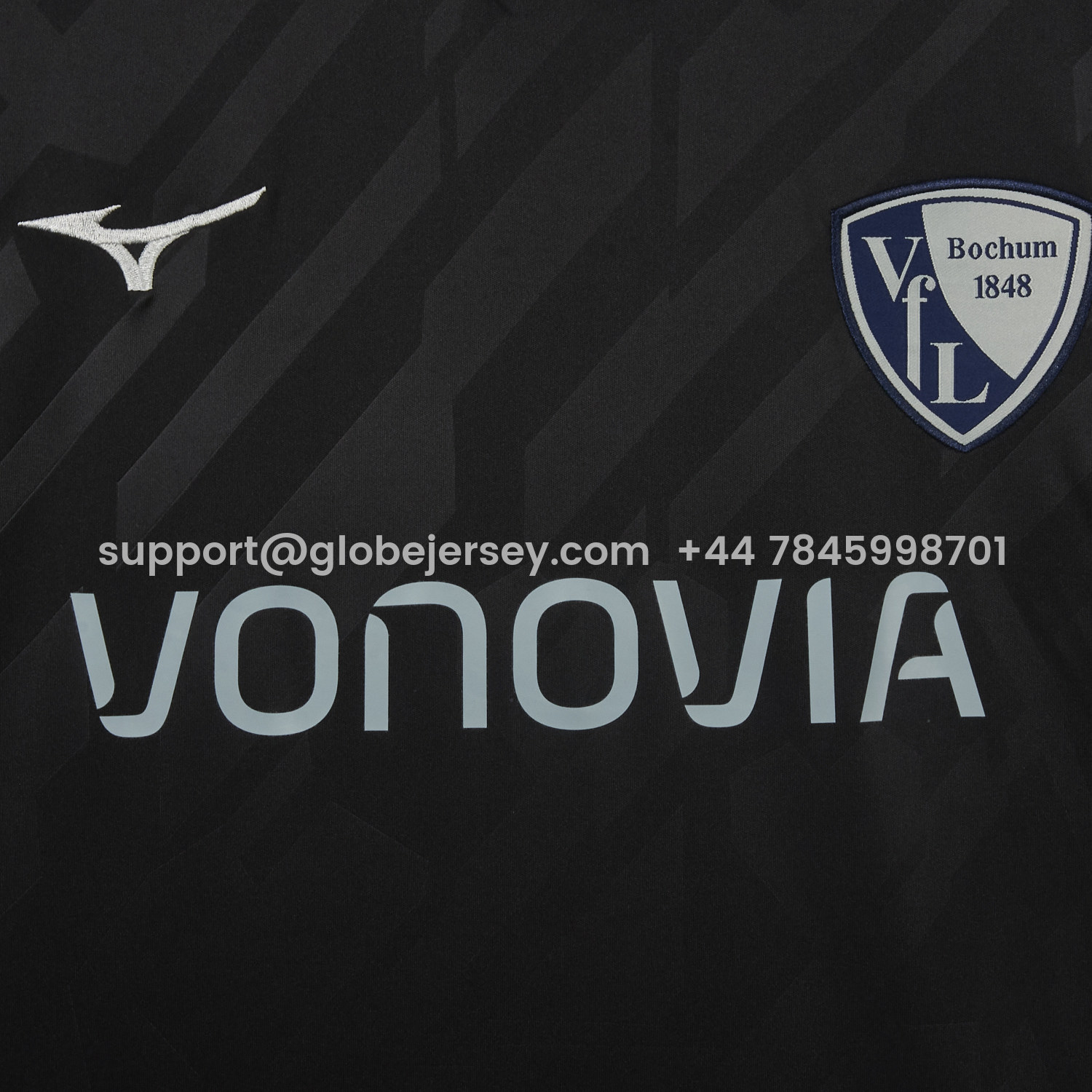 GlobeJersey-Bochum 25-26 Black Special Jersey - Fans Version