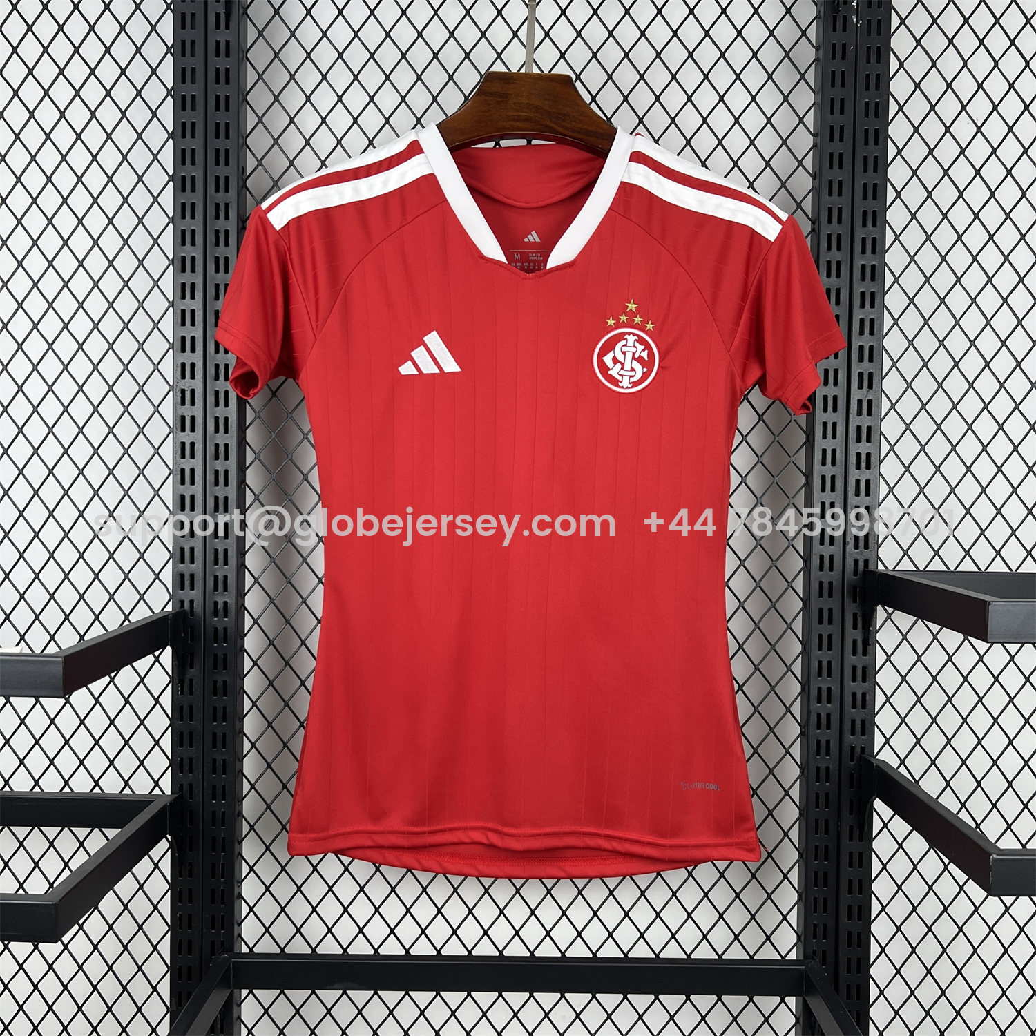 GlobeJersey-Women's SC Internacional 26-27 Home Jersey