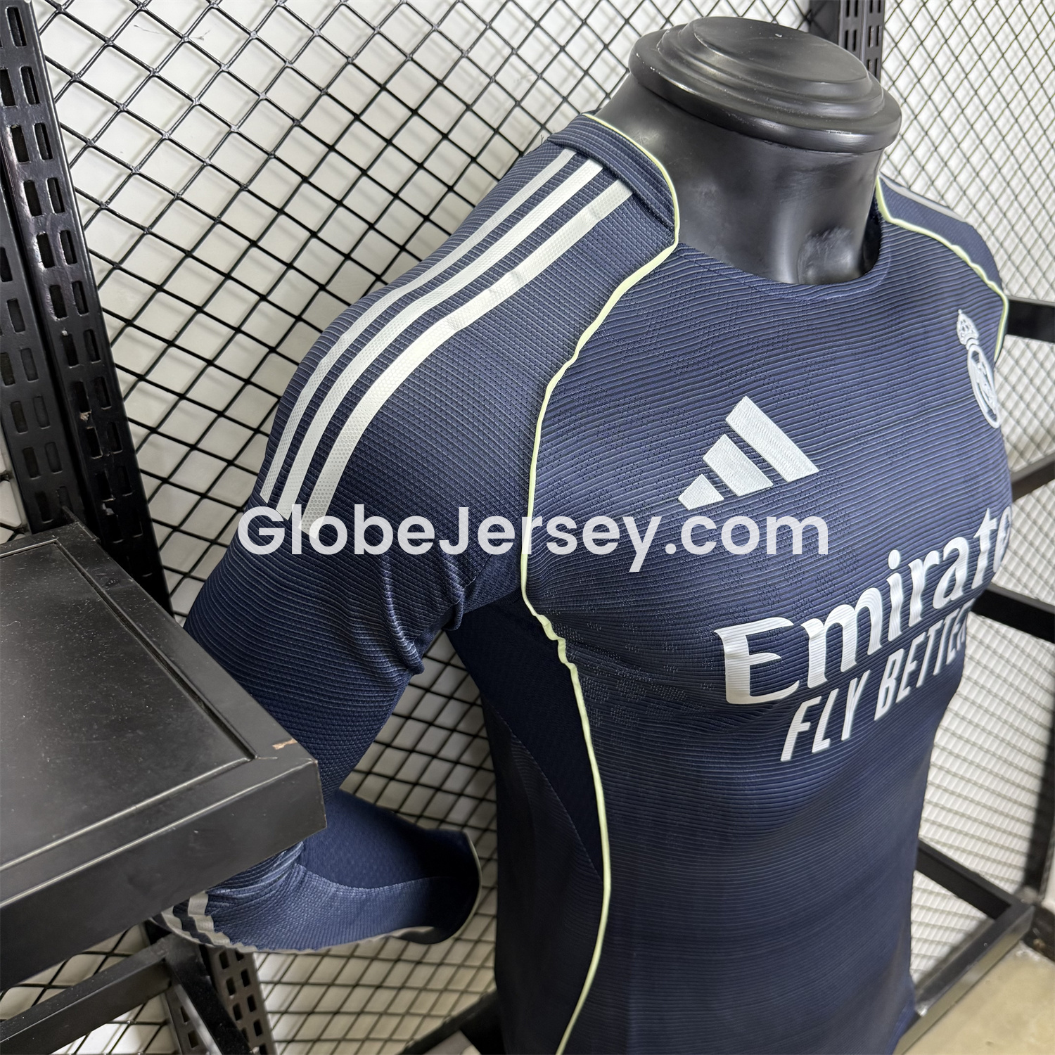 GlobeJersey-Real Madrid 25-26 Away Long Sleeve Jersey - Player Version
