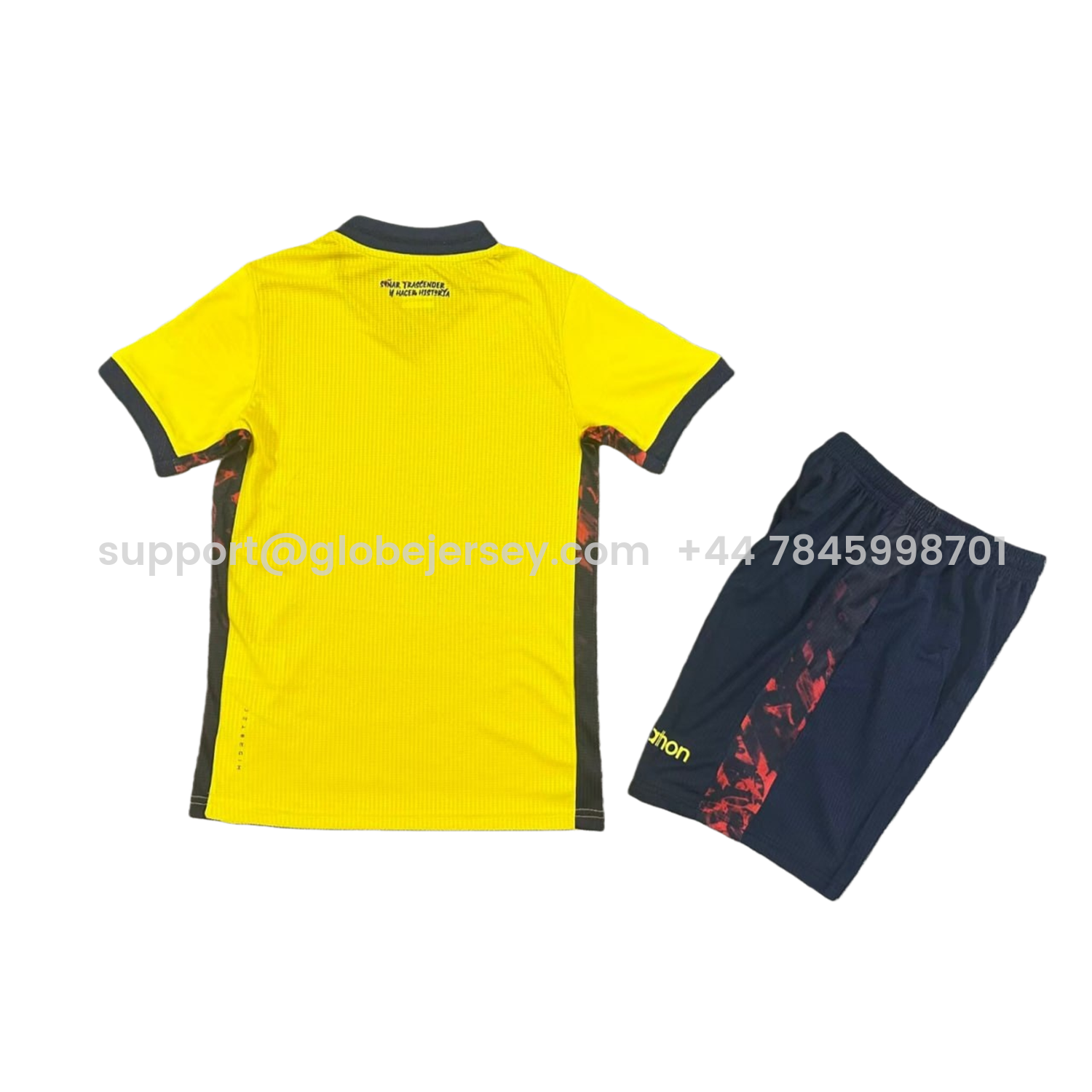 GlobeJersey-Ecuador 2026 Home Kids Kit
