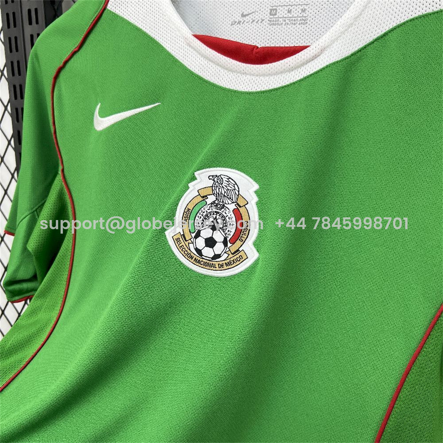 GlobeJersey-Retro Mexico 2004-05 Home Jersey