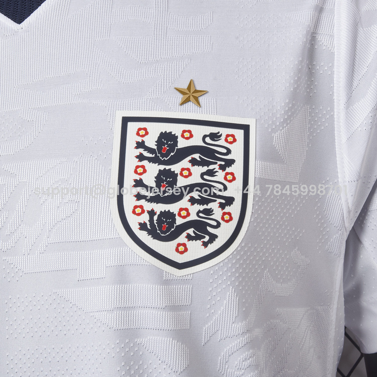 GlobeJersey-England 2026 Home Jersey - Player Version